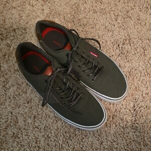 Levi's Men's Gray And Brow  Casual Sneakers Size 8 (0817)